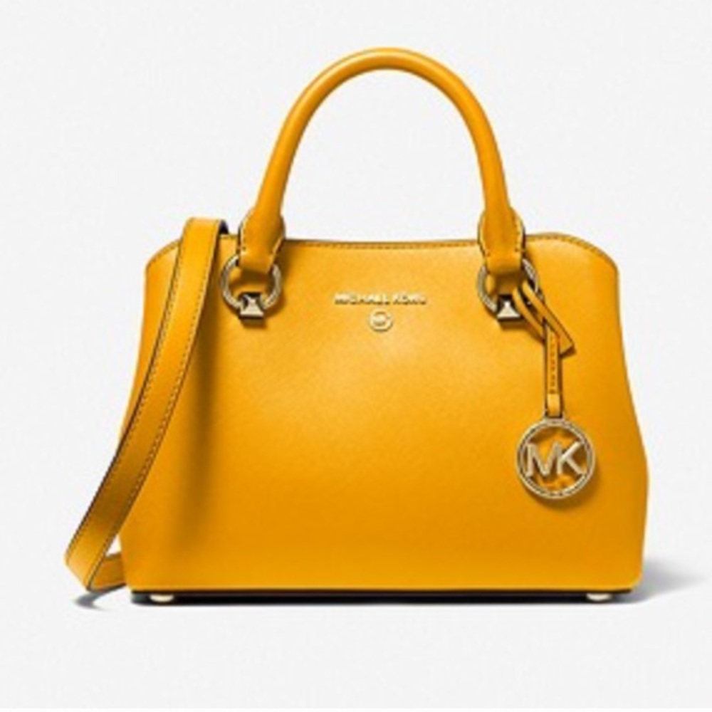 Michael Kors Saffiano Leather Satchel